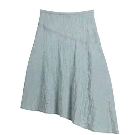Crinkle Asymmetric Skirt