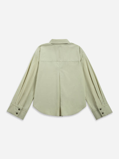 Bell Sleeve Boxy Shirt