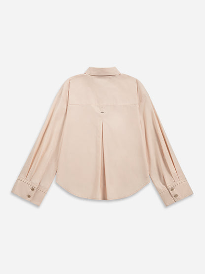 Bell Sleeve Boxy Shirt