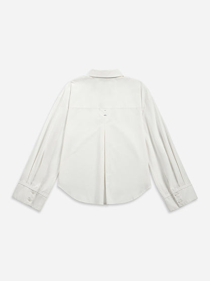 Bell Sleeve Boxy Shirt