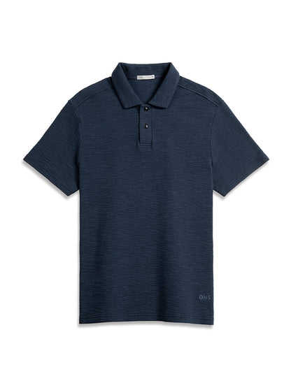 Bennett Slub Waffle Polo