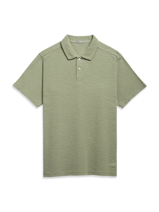 Bennett Slub Waffle Polo