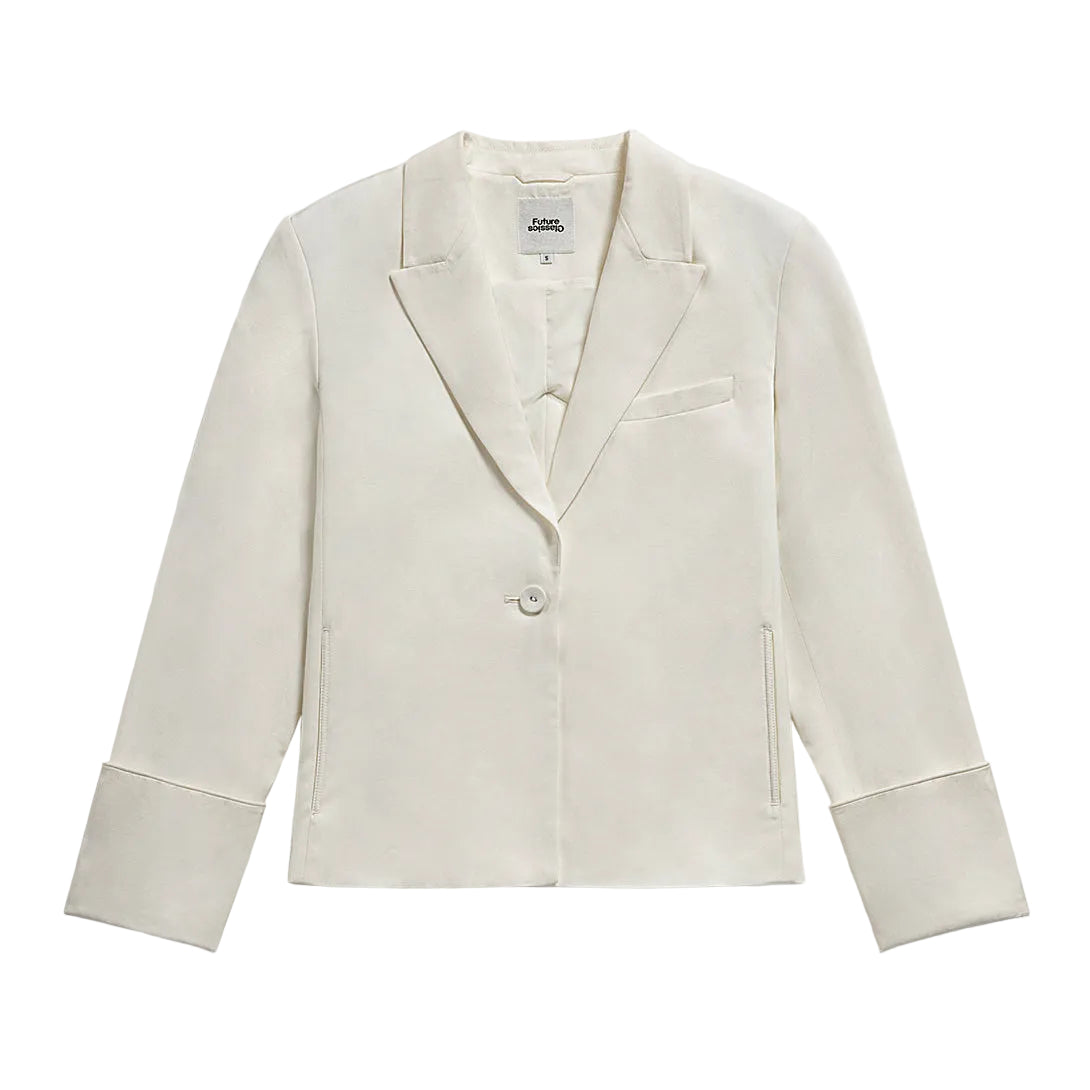 Back Vent Boxy Blazer