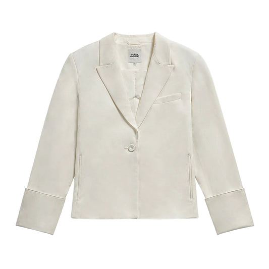 Back Vent Boxy Blazer