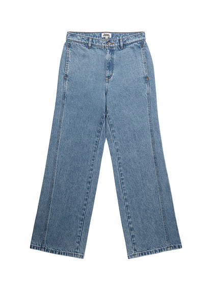Twisted Panel Jeans
