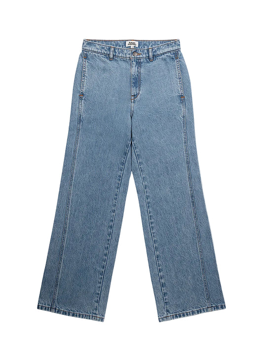 Twisted Panel Jeans