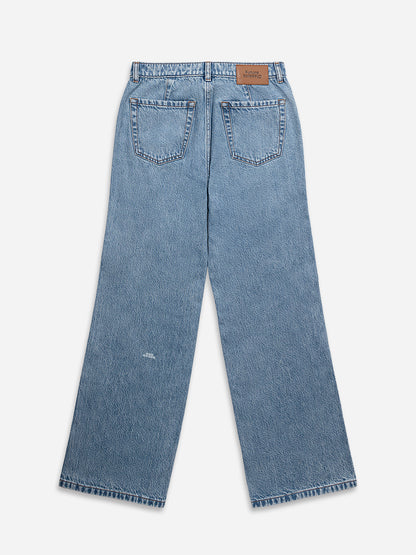Twisted Panel Jeans