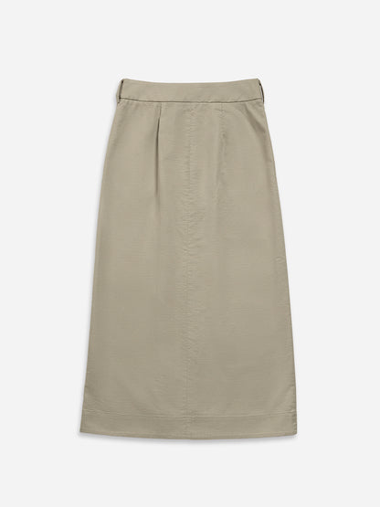 Belted Wrap Skirt