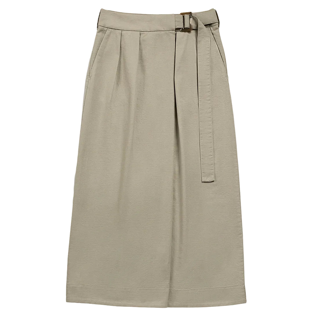 Belted Wrap Skirt