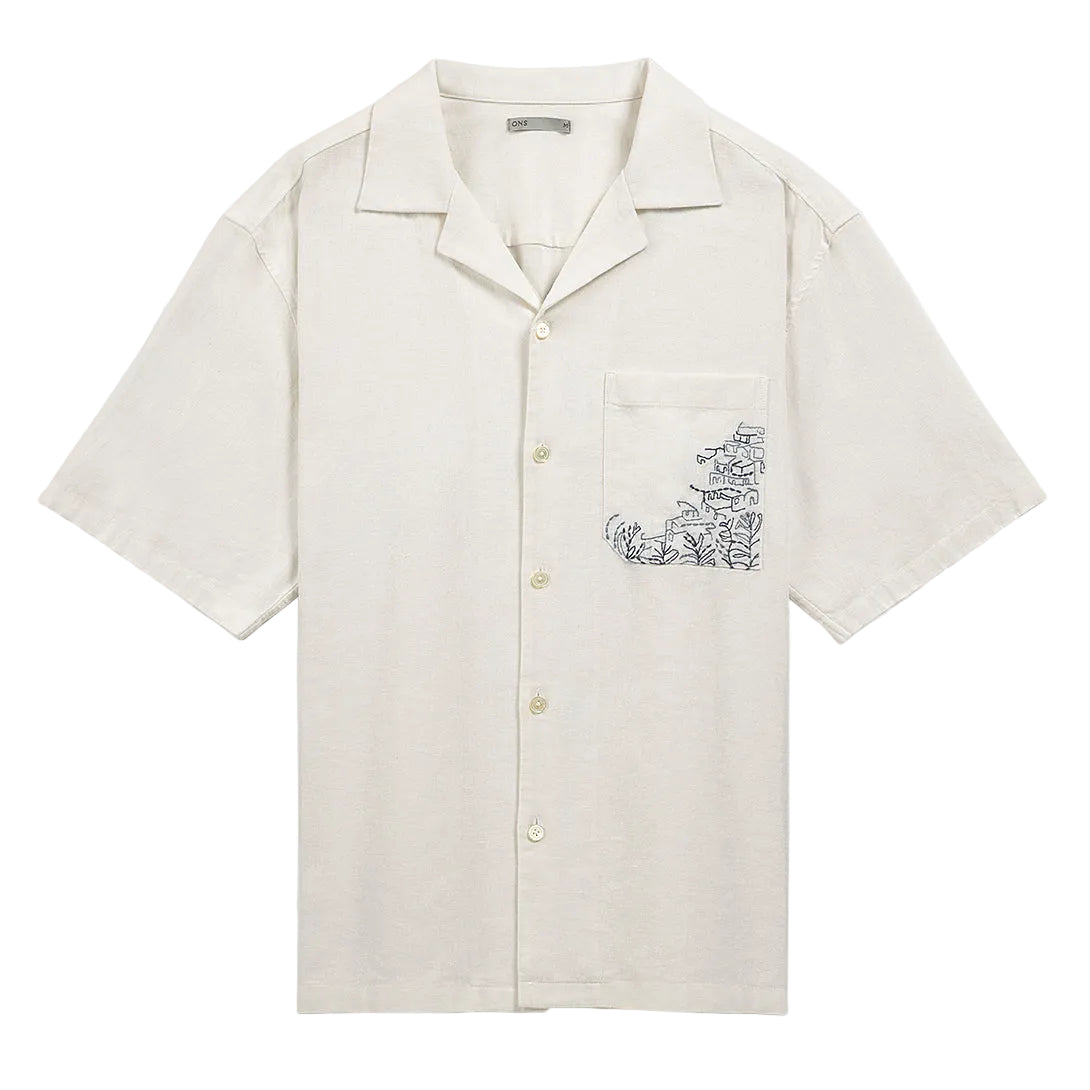 Rockaway Embroidery Pocket Shirt
