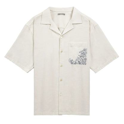 Rockaway Embroidery Pocket Shirt