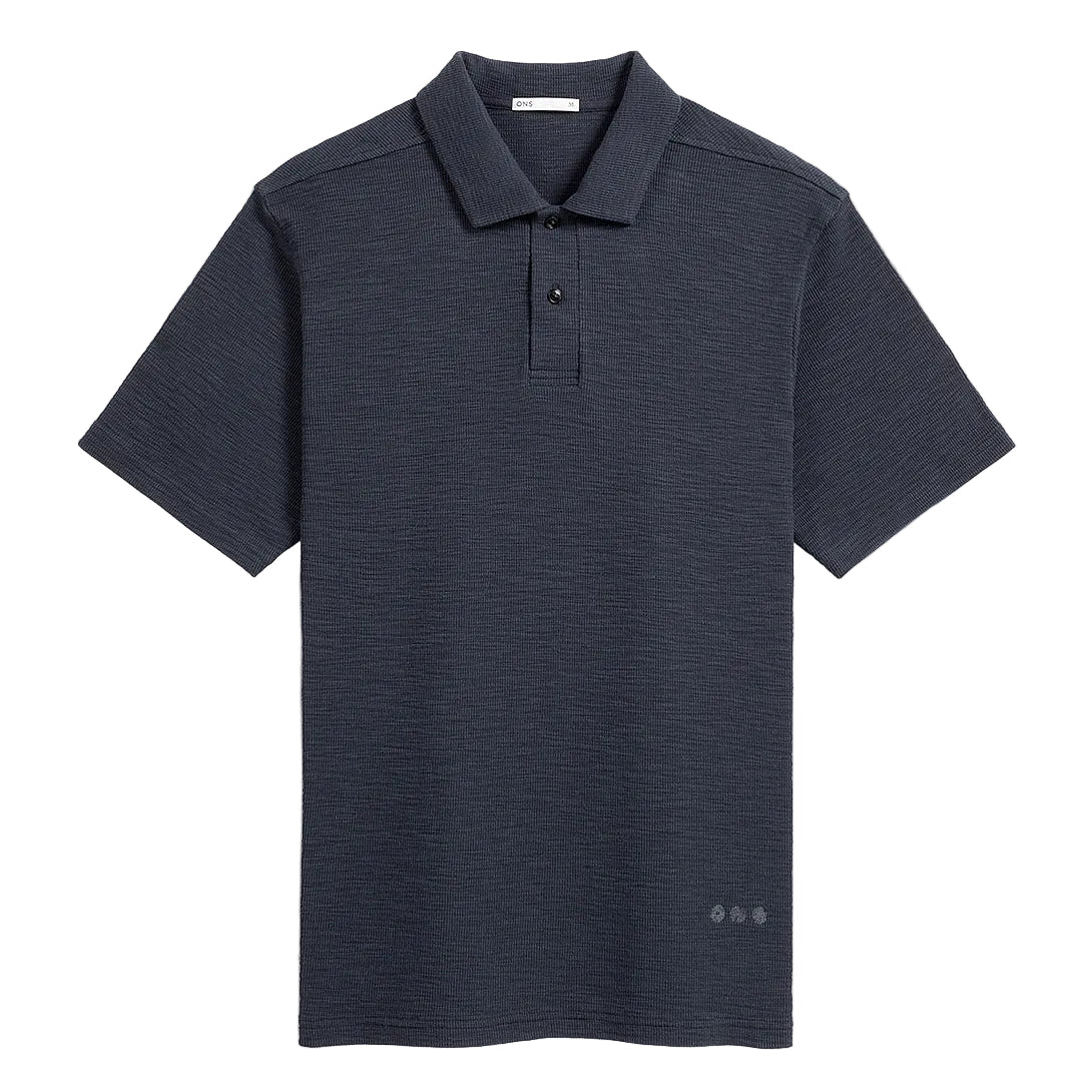 Bennett Slub Waffle Polo