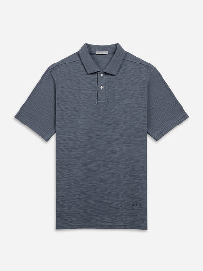 Bennett Slub Waffle Polo