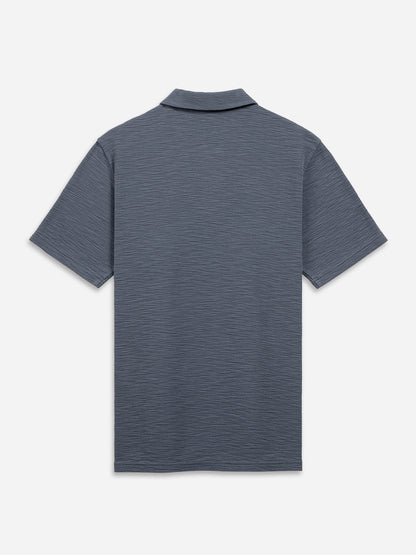 Bennett Slub Waffle Polo