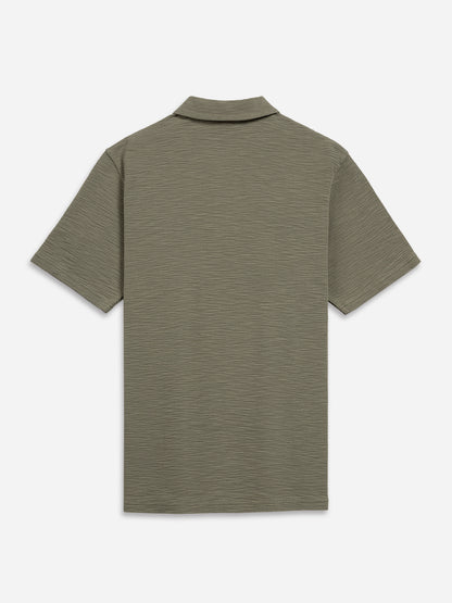 Bennett Slub Waffle Polo