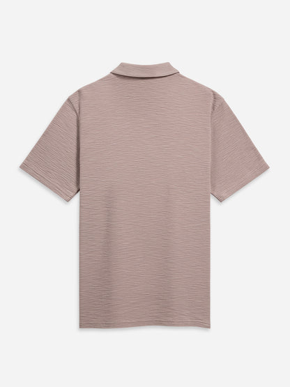 Bennett Slub Waffle Polo