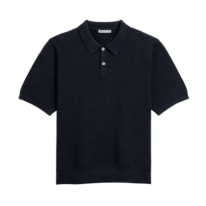 Lind Textured Sweater Polo