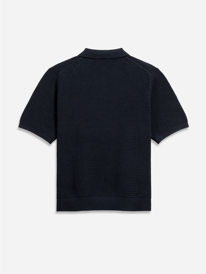 Lind Textured Sweater Polo