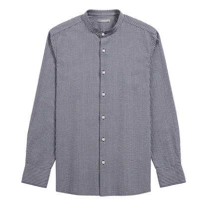 Aleks Seersucker Stripe Shirt