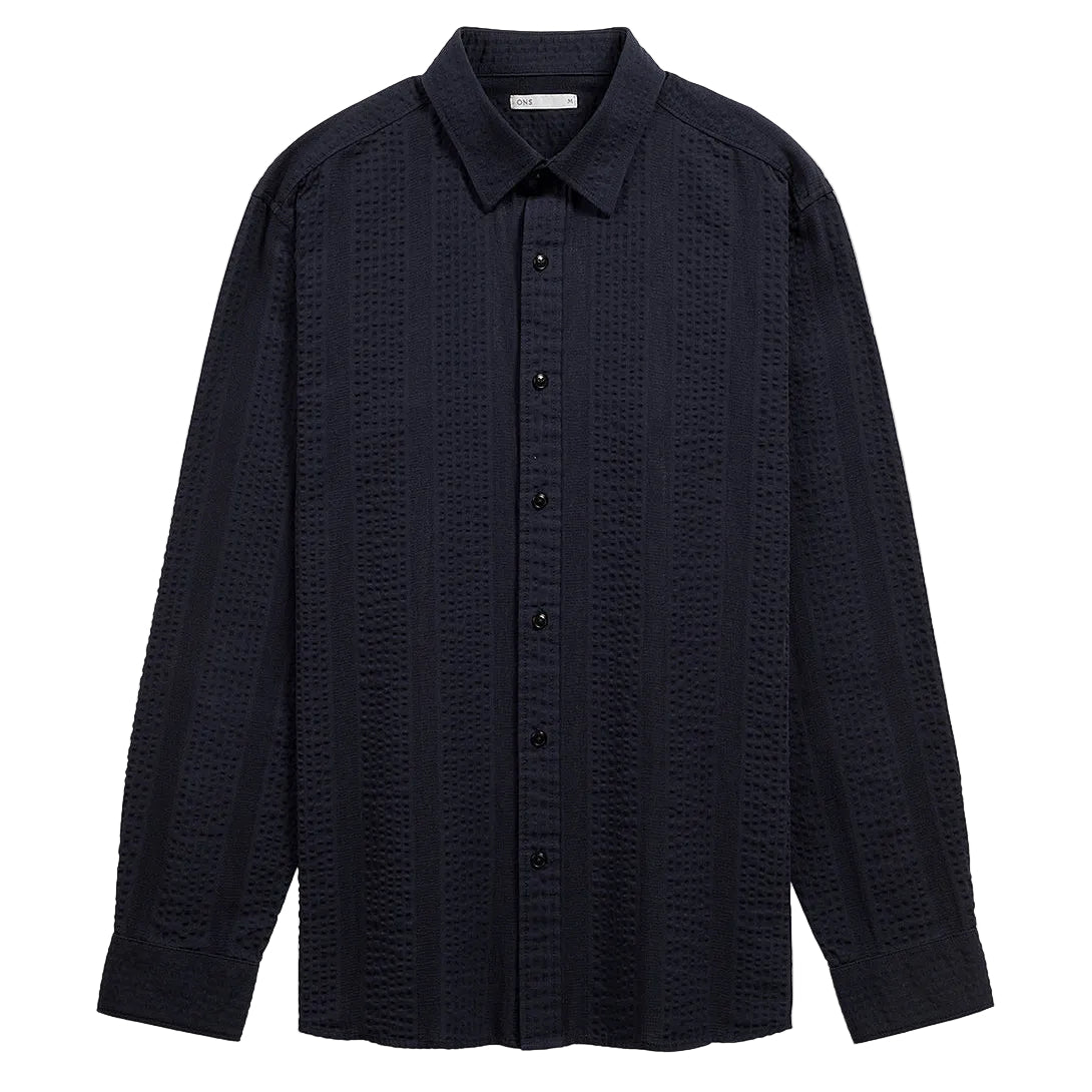 Varick Dobby Stripe Overshirt