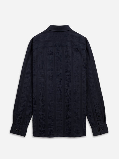 Varick Dobby Stripe Overshirt