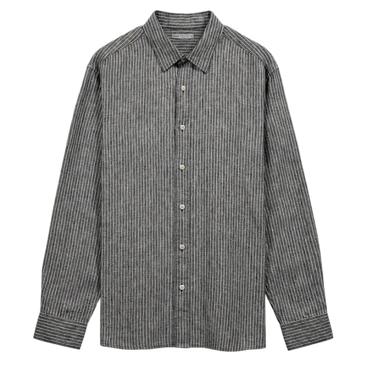 Varick Pinstripe Overshirt