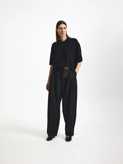 Andola Relaxed Knit Polo