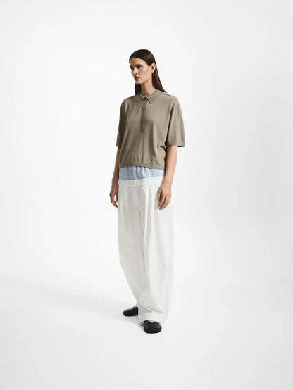Andola Relaxed Knit Polo