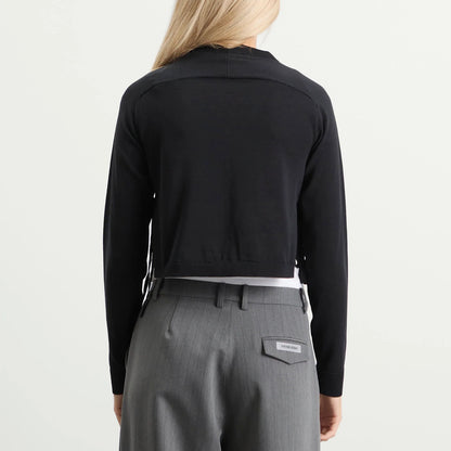 Burtun Cropped Open Side Cardigan