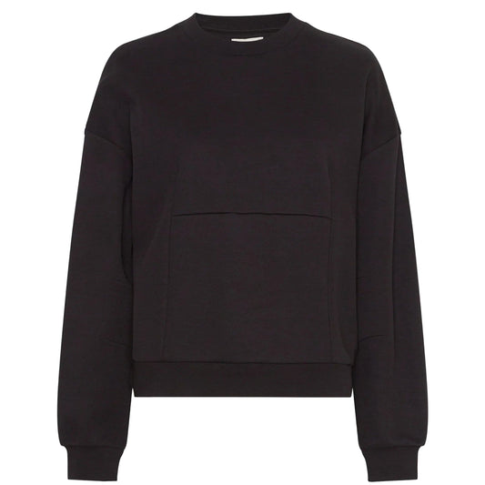 Dropped Shoulder Structured Sweatshirt