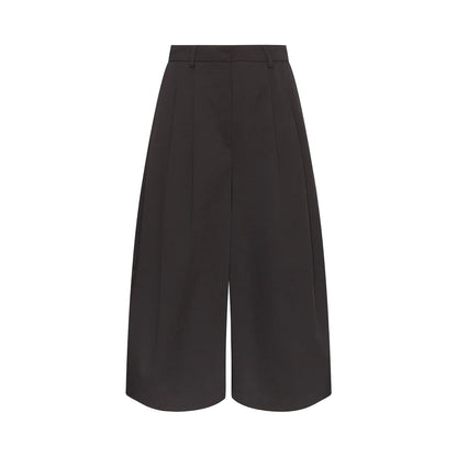 Pleated Wide Leg Culottes