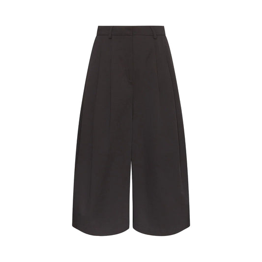 Pleated Wide Leg Culottes