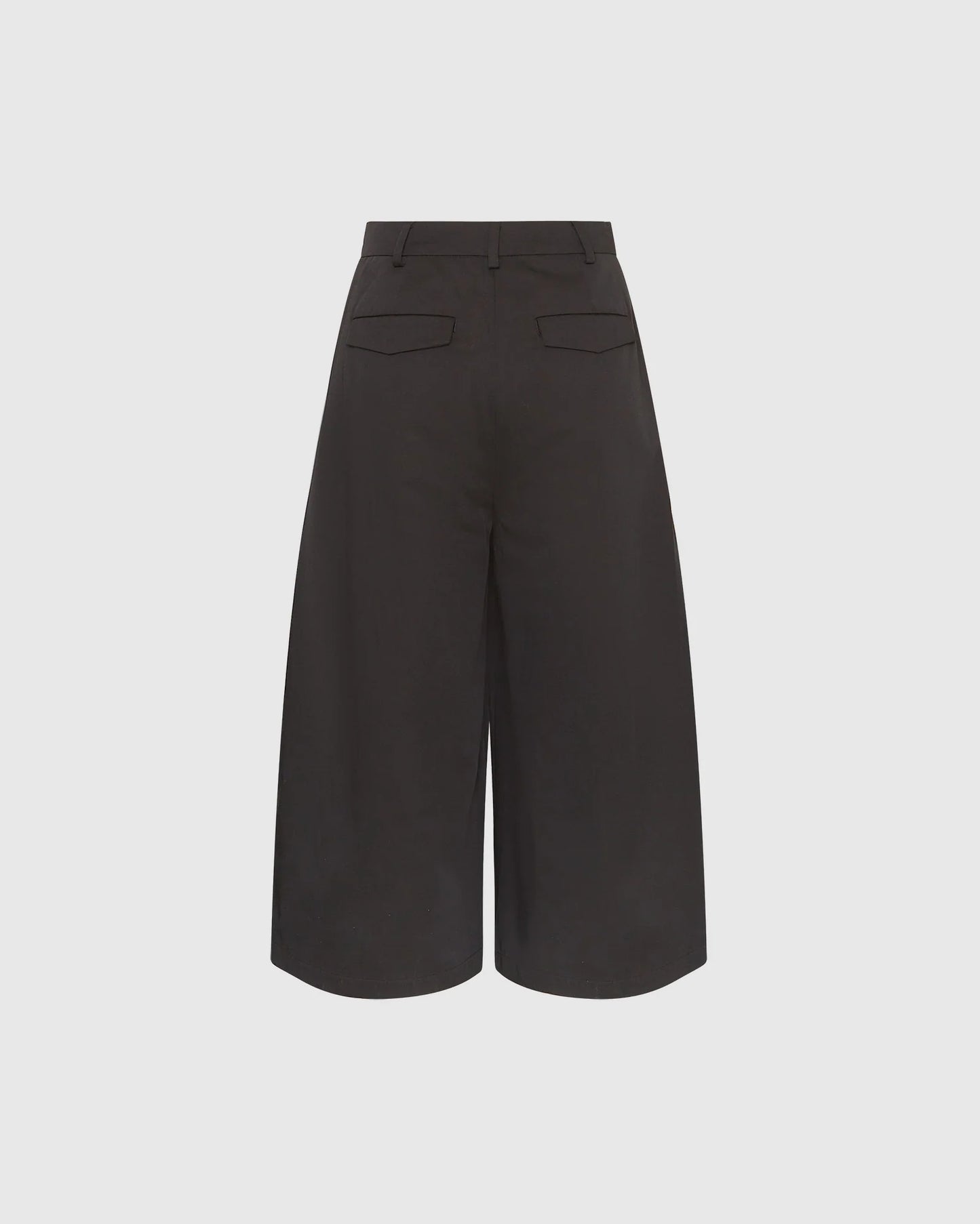 Pleated Wide Leg Culottes