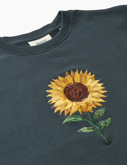 Sun Embroidered Sweatshirt