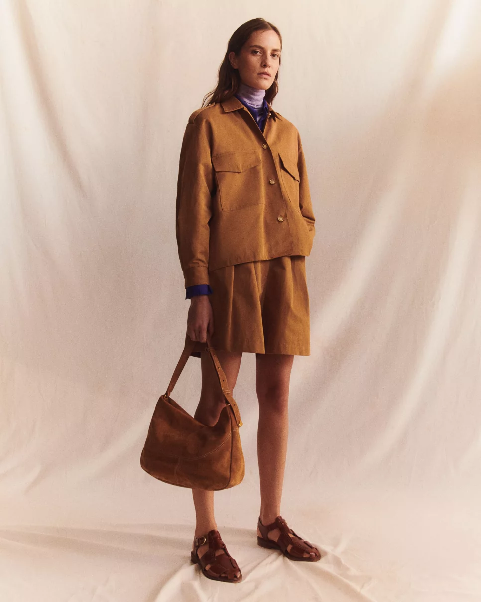 Large Pleated San Carlos Short