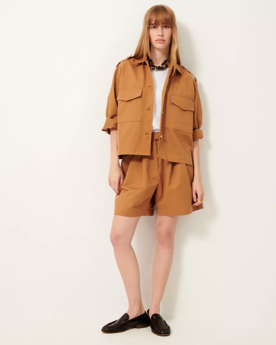 Large Pleated San Carlos Short