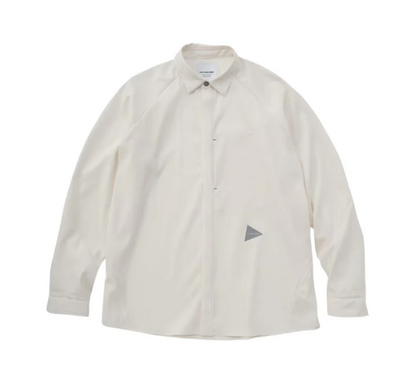 Fly Front Shirt Off White (men)