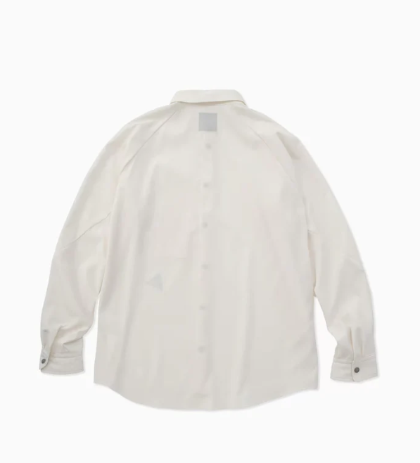 Fly Front Shirt Off White (men)