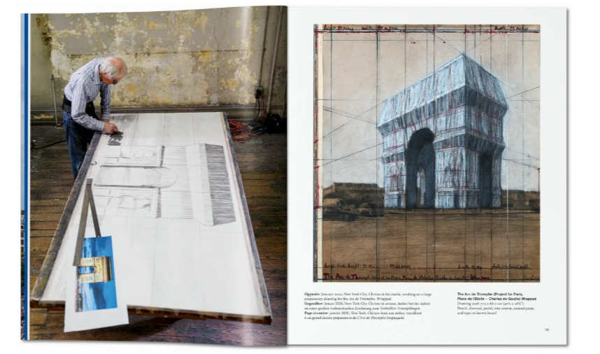 BOOK : Christo and Jeanne-Claude. L'Arc de Triomphe, Wrapped