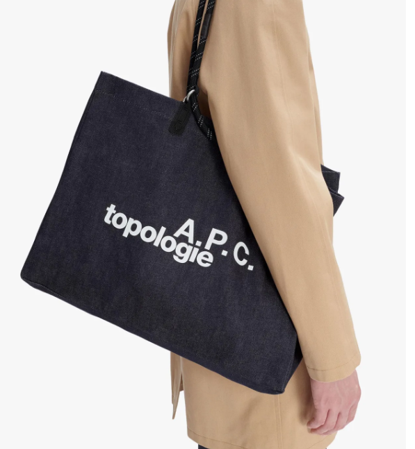 A.P.C X TOPOLOGIE Shopping Bag