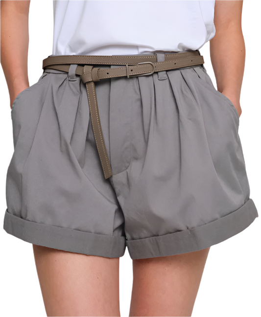 Sophie Cotton Twill Shorts