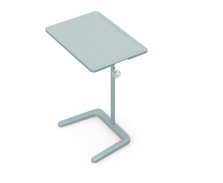 Vitra NesTable, Ice Grey 574-770 X 500 X 350mm