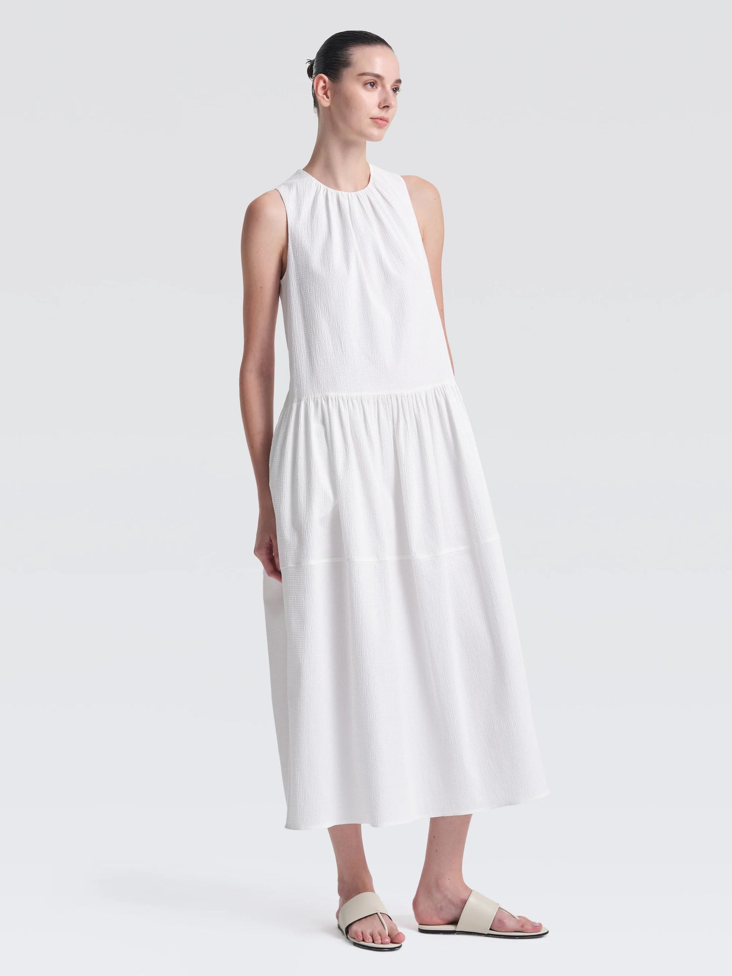 Seersucker "Emma" Dress