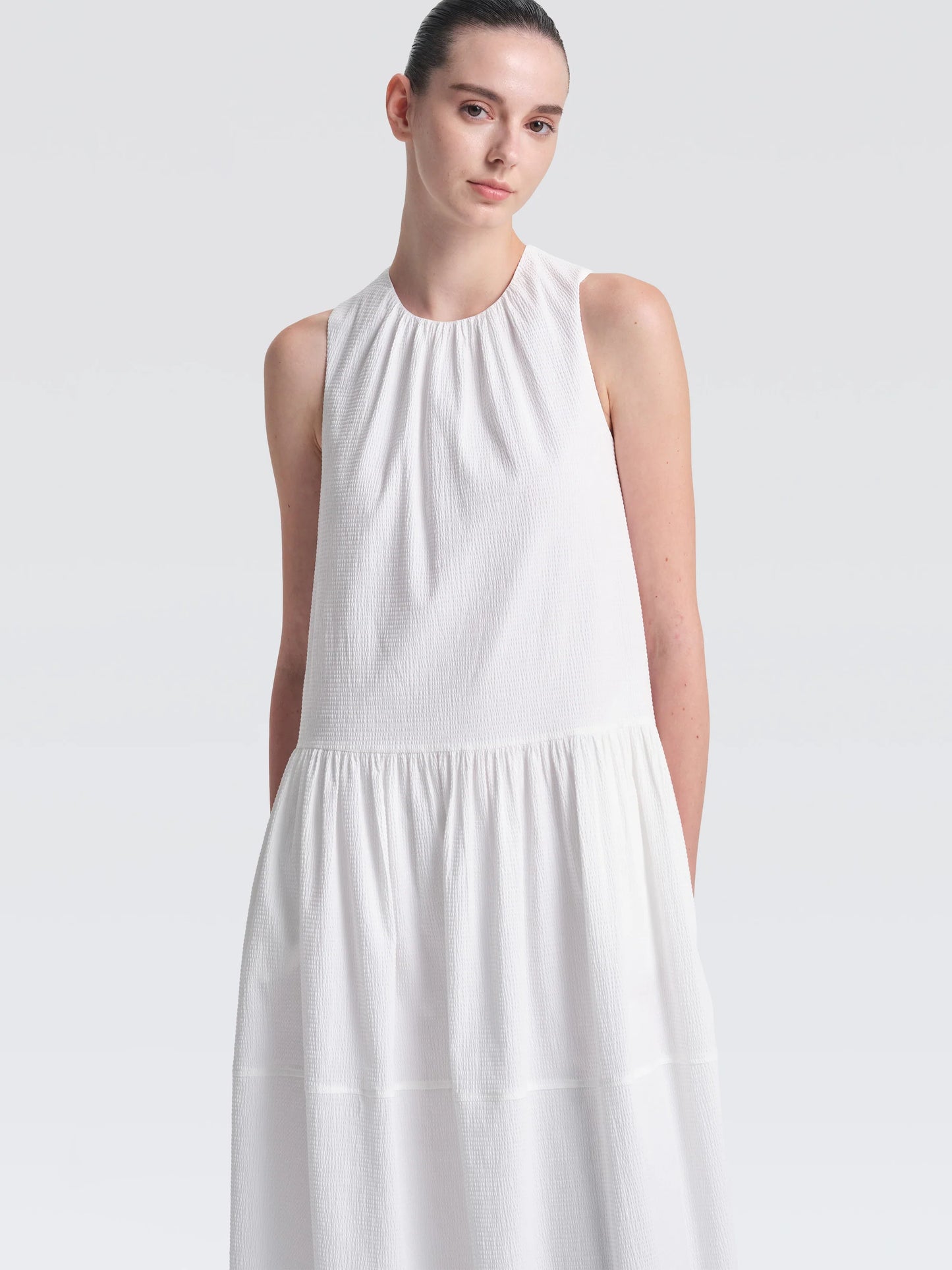 Seersucker "Emma" Dress