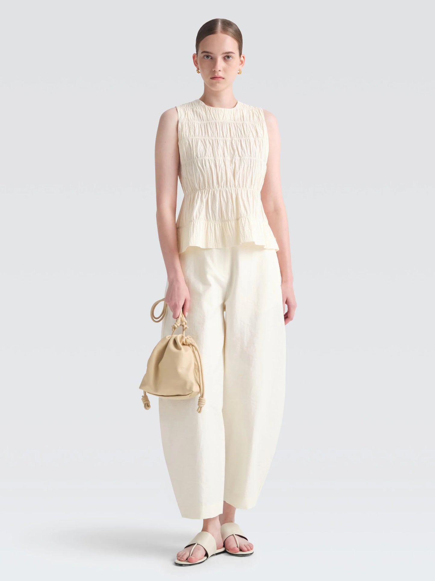 Seersucker "Hanneke" Top