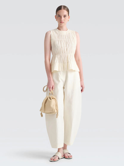 Seersucker "Hanneke" Top