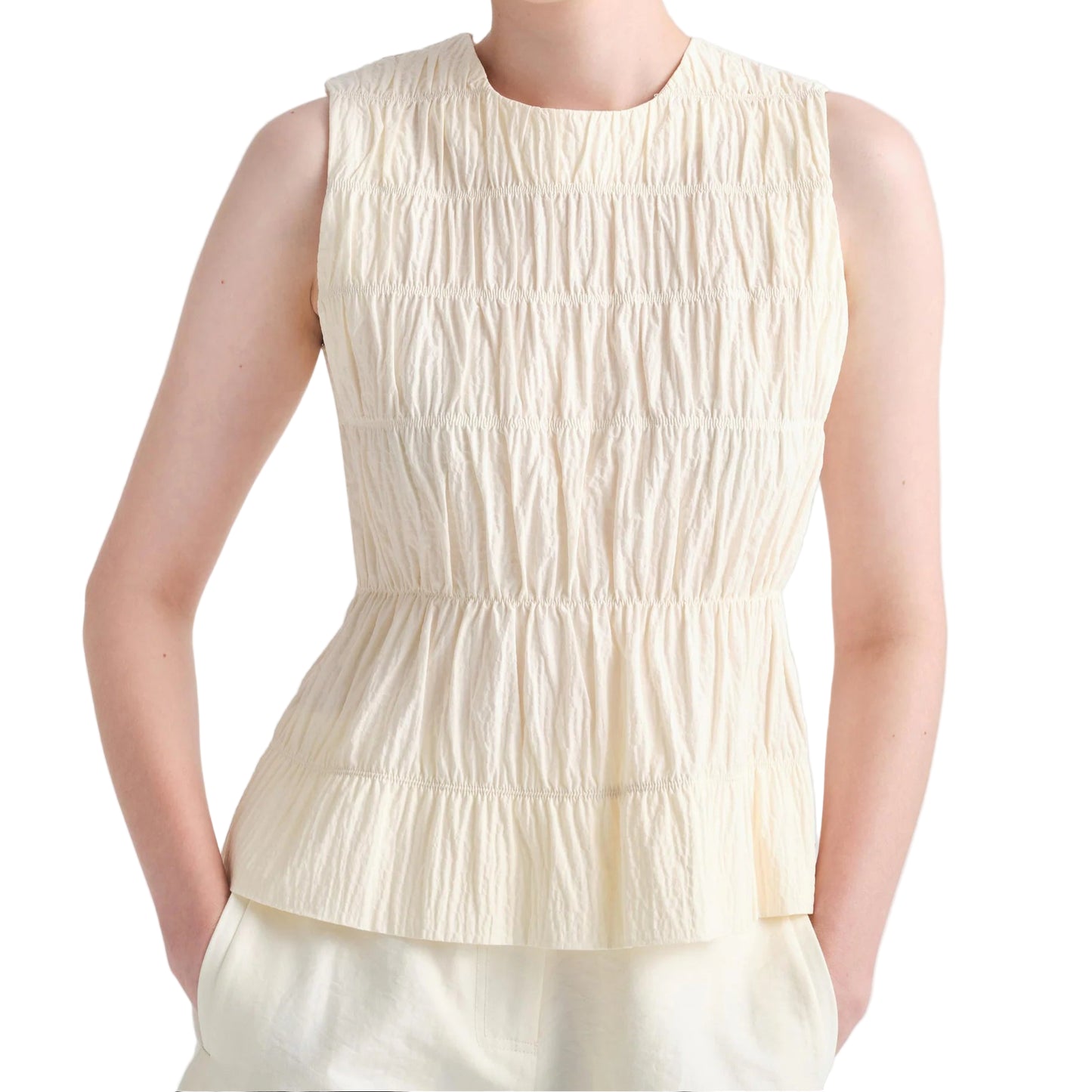 Seersucker "Hanneke" Top