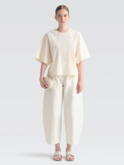 Seersucker "Judie" Top