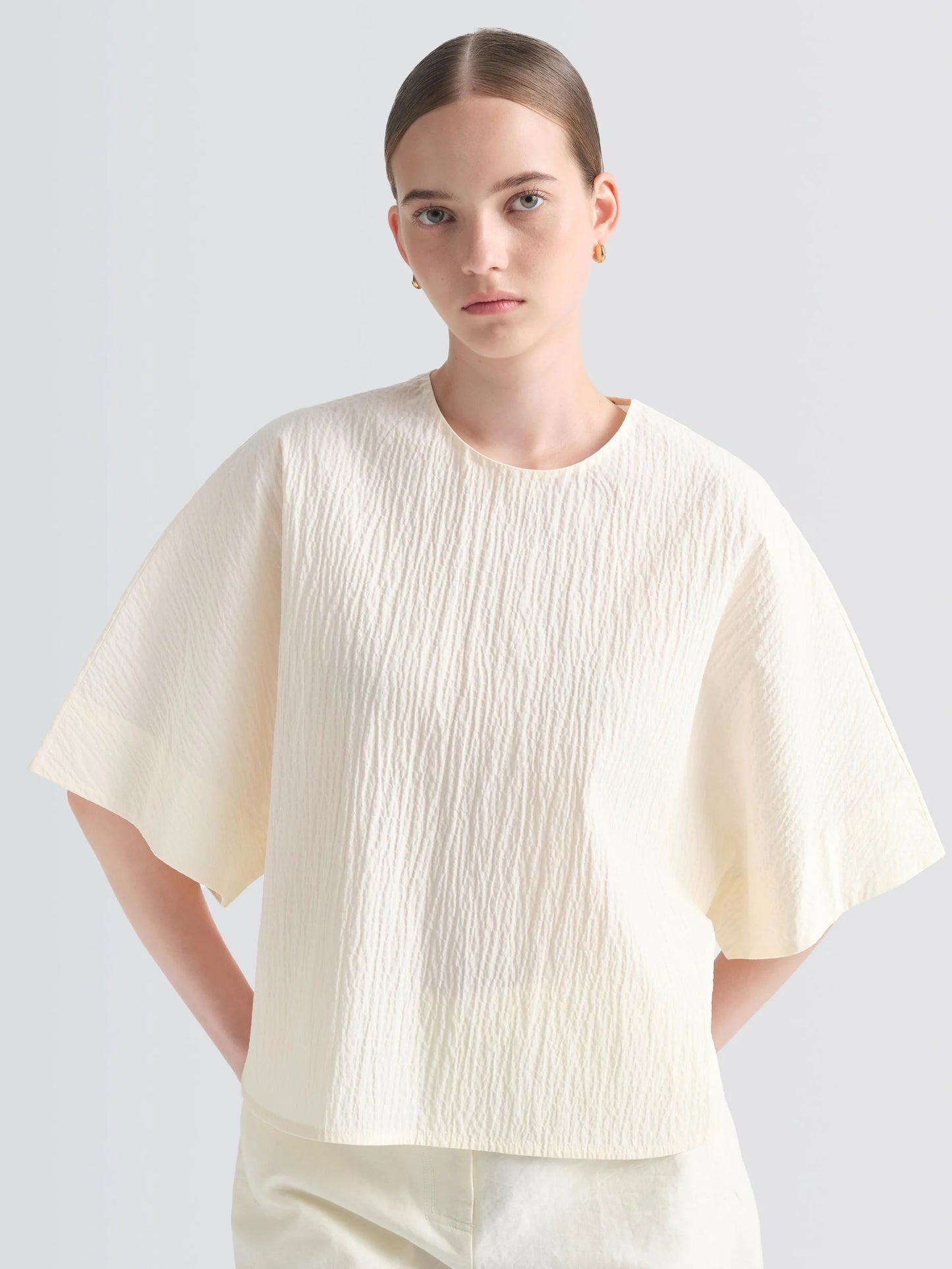 Seersucker "Judie" Top