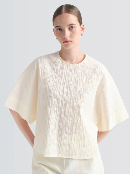 Seersucker "Judie" Top